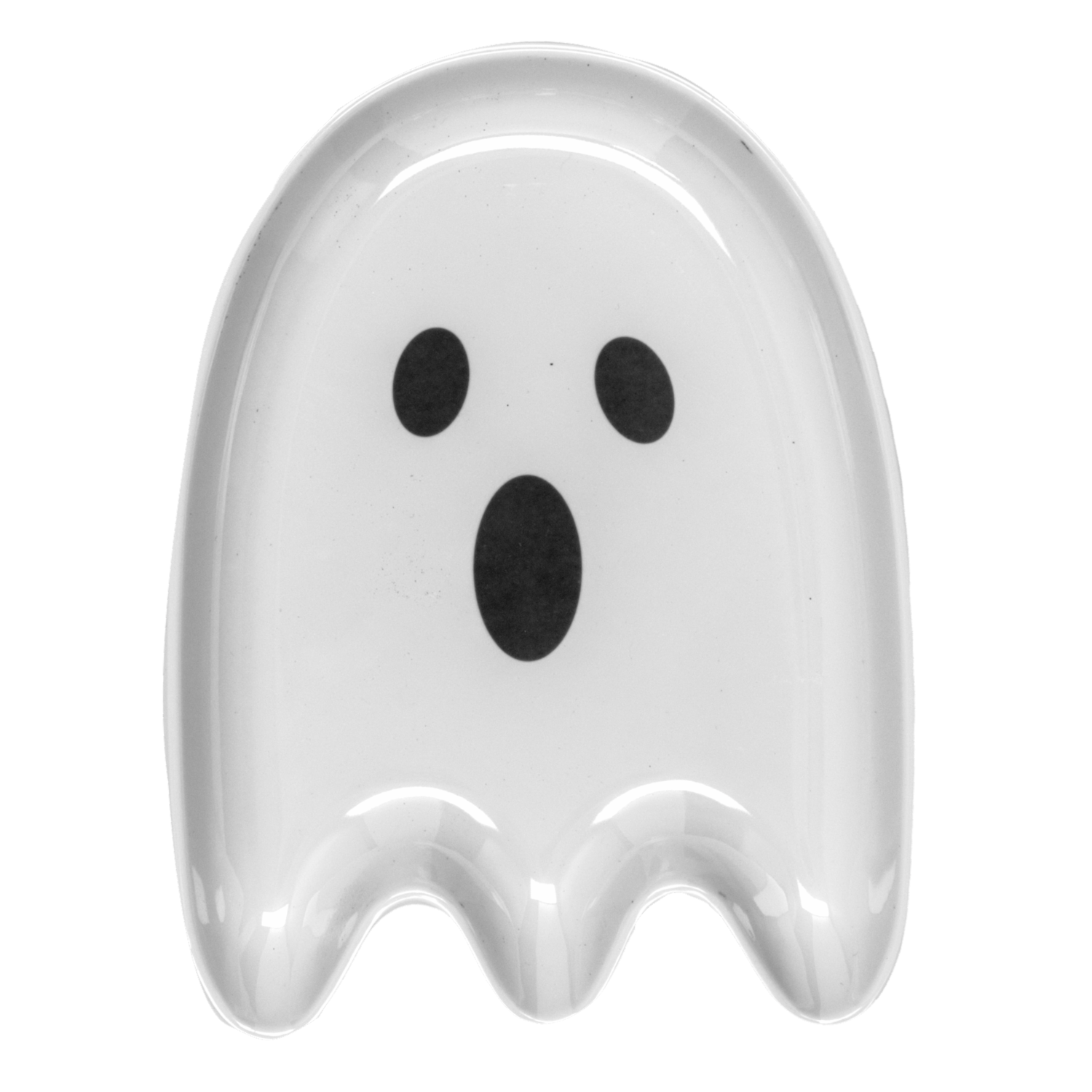 Plato Tendido Diseño Fantasma Halloween PARTY TIME 1 Pieza - Imagen 2