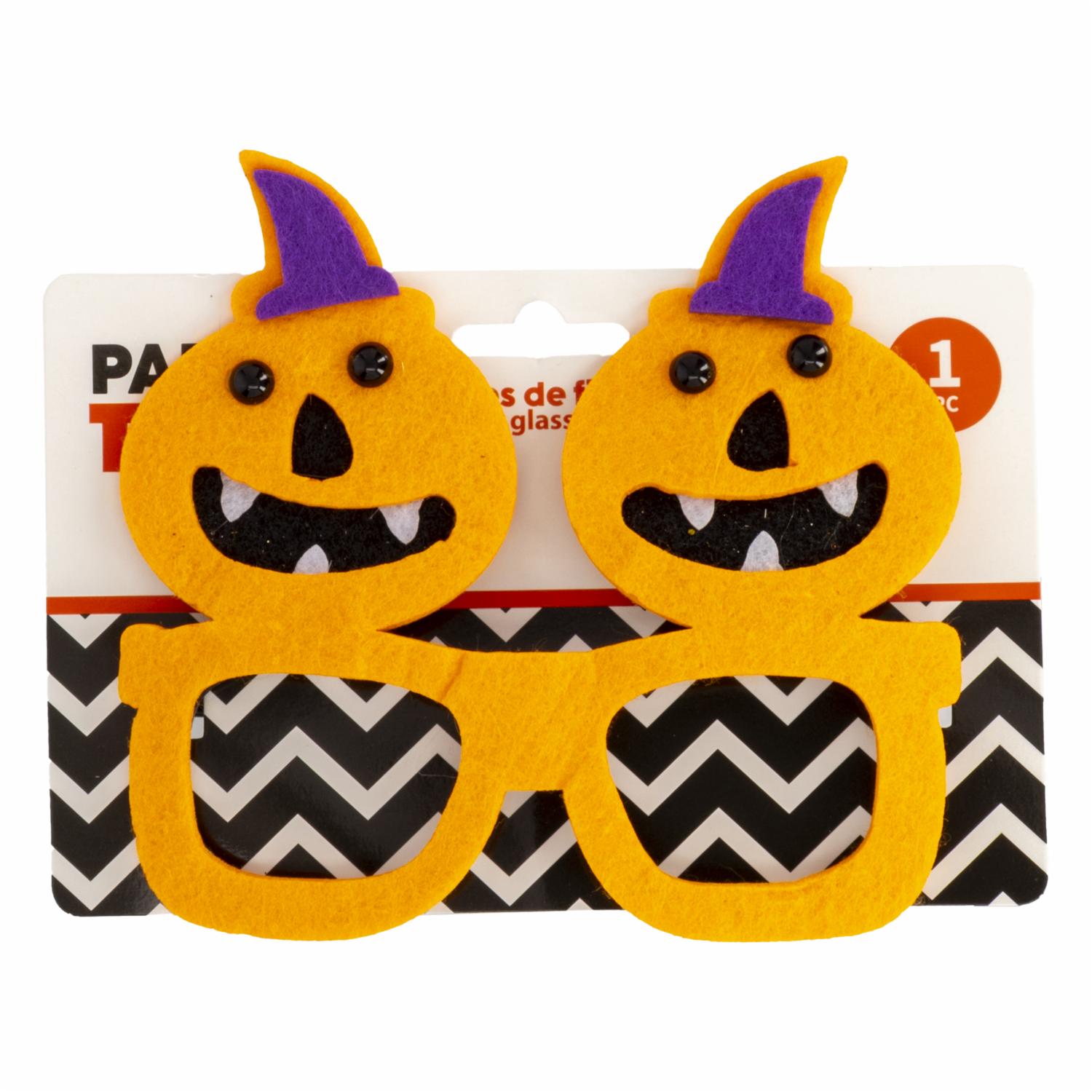 Lentes Halloween Diseño Calabazas PARTY TIME 1 Pieza