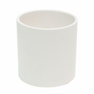 Macetero Blanco De Cerámica URBAN TRENDS COLLECTION Unidad