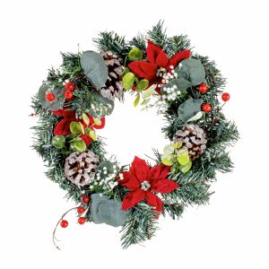 Corona Ponsetias JOY 30 Cm