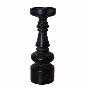 Set Portavela Color Negro FREE HOME 1 Pieza