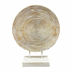 Adorno Esfera Base Beige FREE HOME 1 Pieza U11789