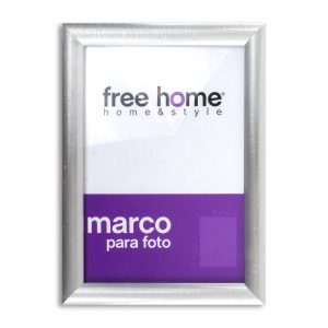 Porta Retrato Color  Plateado FREE HOME Unidad