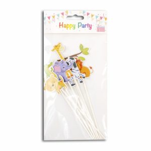 Accesorios Para Pastel Diseño Animales PARTY Unidad