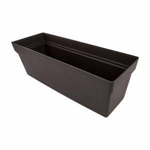 Maceta Rectangular Color Café LPS 50×14.4Cm
