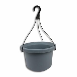 Maceta Con Borde Redonda Color Celeste LPS 30.5 X 21 Cm