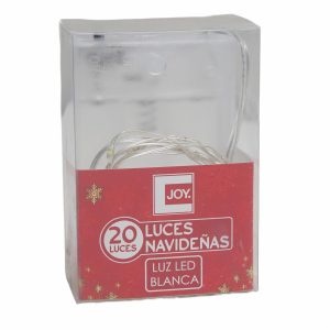 Luces Navideñas Led Blanca Manguera JOY X 20 Uds