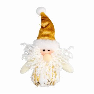 Adorno Navideño Colgante Diseño Santa Colección Dorada JOY Unidad