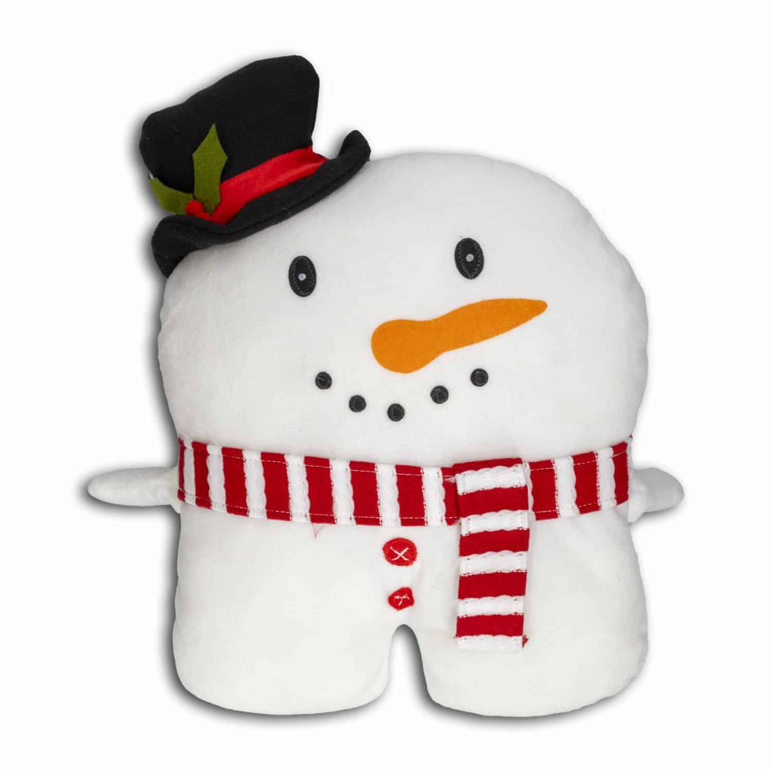 Cojín Figura Muñeco De Nieve JOY 35,5 X 43 Cm