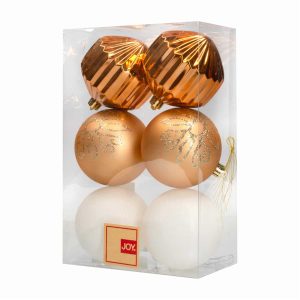 Set De Bombillos Color Dorado Estriado JOY Unidad