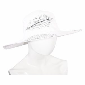 Sombrero Playa Hojas Tejido Ala Ancha YIWU ZEAI TRADING CO LTD Talla Única