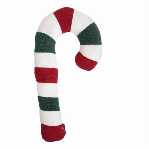 Cojín Bastón Navidad Rojo Blanco Verde JOY 25X57 CM