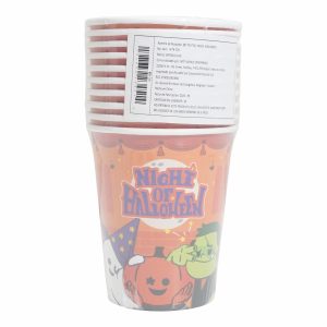 Vasos Halloween UNIFELICIDAD 10 Uds