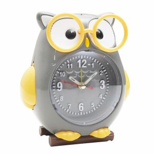 Reloj Despertador Diseño Búho Con Lentes KOOME Pequeño