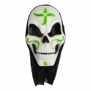 Máscara De Calavera Blanca KOOME 1 Pieza