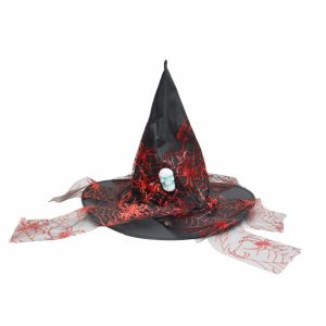 Sombrero De Bruja Con Flecos KOOME 1 Pieza