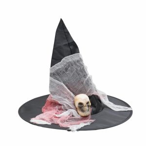 Sombrero De Bruja Con Adorno KOOME 1 Pieza