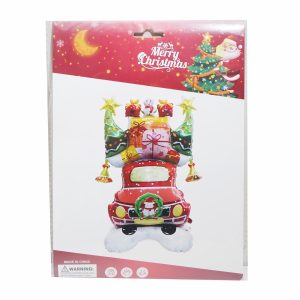 Globo Auto De Navidad JASON BALLOONS 70 X 120 Cm