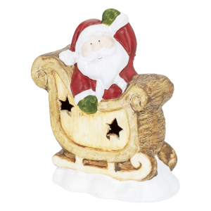 Adorno Navideño Noel Trineo Led Natural JOY 1 Pieza