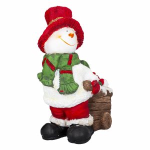 Adorno Navideño Led Snowman JOY 1 Pieza U11865