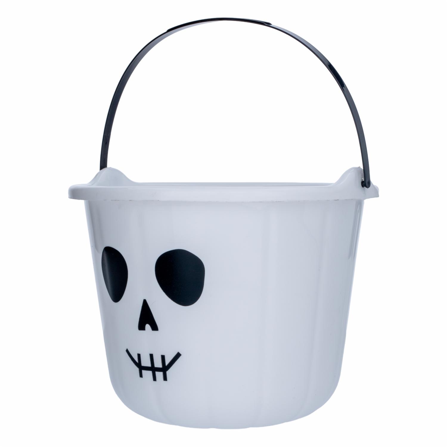 Balde Halloween Caritas Surtidas FREE HOME 22.5X21.5X16.5 Cm - Imagen 3