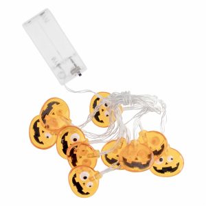 Luces Decorativas Halloween Calabaza FREE HOME 180 Cm
