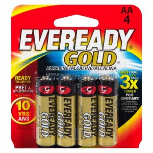 Pilas Eveready Gold AA EVEREADY X 4 Uds