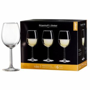 Set De Copas Para Vino Blanco Capacidad De 320Ml RITZENHOFF & BREKER X 6 Uds