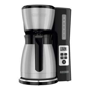 Cafetera Eléctrica Con Jarra Térmica BVSTDC4403SS BLACK & DECKER 12 Tazas