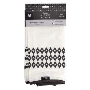 Set Toallas De Cocina Monocromático DISNEY 2 Piezas