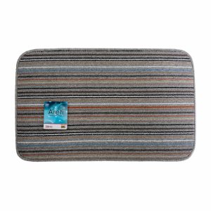 Rodapié Diseño Líneas Multicolor Areti Gris-Ladrillo NIKOTEX 50 Cm X 80 Cm