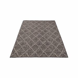 Alfombra De Área Esprit Con Rombos Gris BALTA 230 x 160