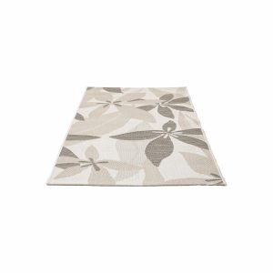 Alfombra De Pasillo Palma Flores Beige BALTA 150 x 80