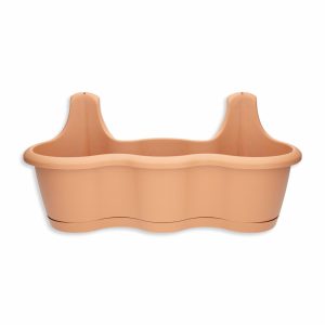 Maceta Doble Gancho 519X200X240 Terracota PROSPERPLAST Unidad