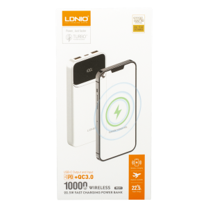 Power Bank Pq11 Con Indicador Led 10000 Mah LDNIO 15W