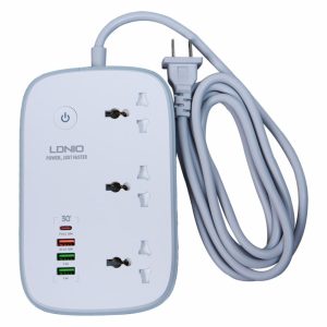 Regleta Smart 3 Tomas Inteligente Wifi LDNIO 2500 W