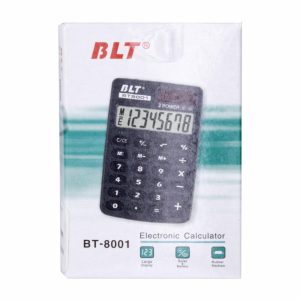 Calculadora 8001 Solar De 8 Dígitos De Bolsillo BLT Bt