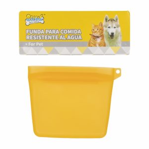 Funda Para Comida Resistente Al Agua Para Mascotas SOLEIL Silicona