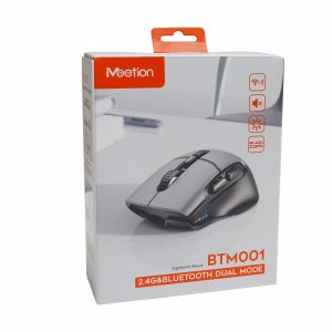 Mouse Modo Dual BTM001 Bluetooth Y 2,4 G MEETION Wireless