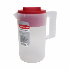 Jarra Plástica Con Tapa RUBBERMAID 1.89 Litros