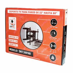 Soporte Tv Negro A&A TECHNOLOGY 32″ A 80″