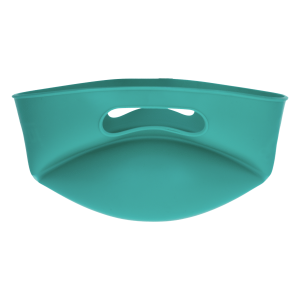 Plato Para Mascota Plegable Turquesa GARRINI Unidad