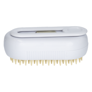 Cepillo Para Mascota Vaporoso 2 En 1 Blanco A&A TECHNOLOGY Unidad