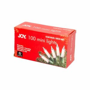 Luces Juego Transparente JOY x 100 Uds