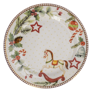 Vajilla Dulce Navidad CORONA 16 Piezas