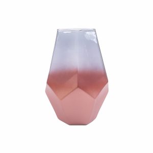 Florero Nórdico 1 Decoración Vita Rosado OTÚN N02