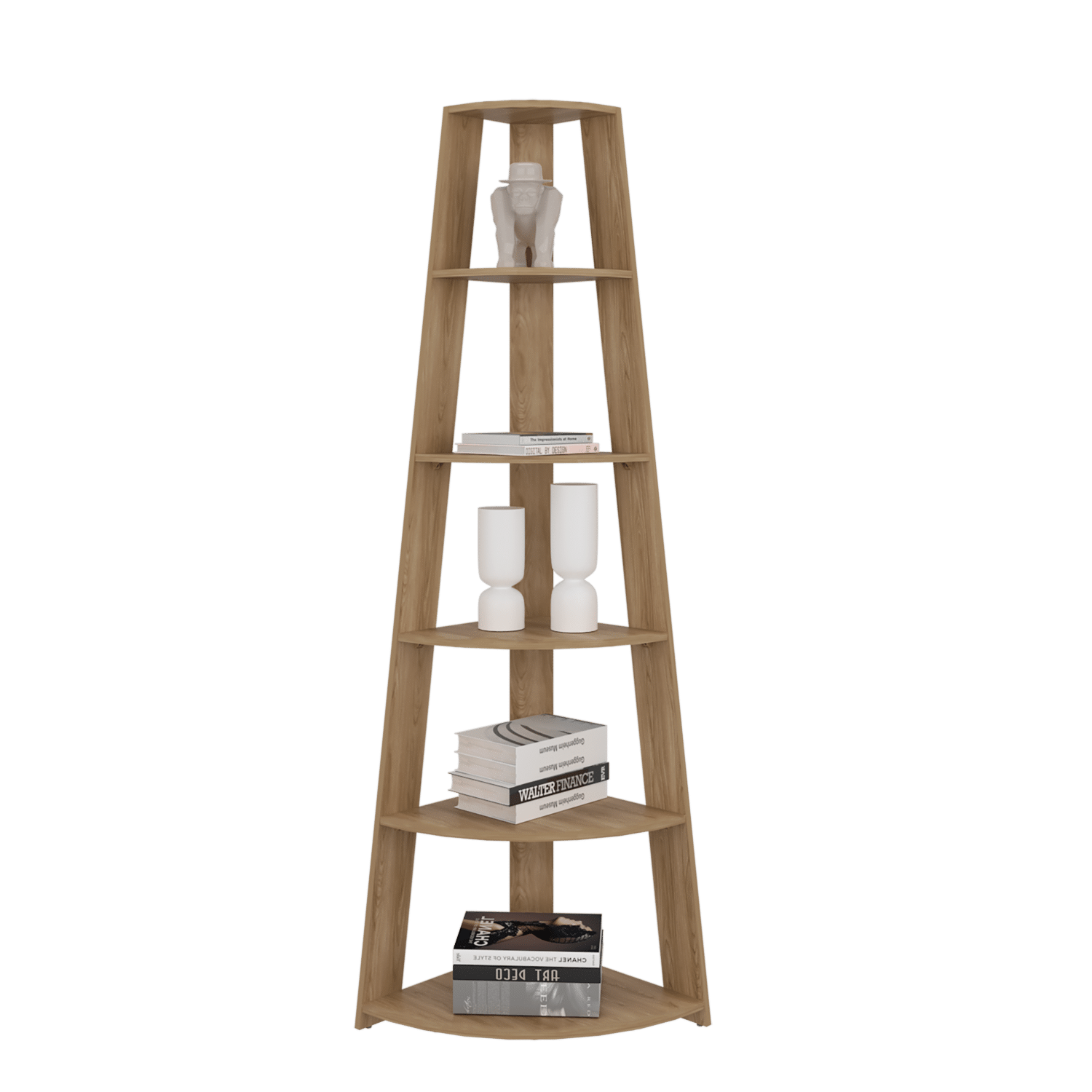 Estantería Esquinera Garden Fresno RTA MDF - Imagen 3