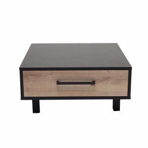 Mesa De Centro Kaia Duna Con Wengue RTA MDF y Metal