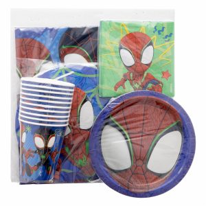 Set De Mesa Para Cumpleaños Diseño Spidey DISNEY 10 Personas
