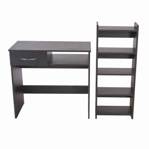 Combo Escritorio Y Bibloteca Wengue RTA MDF